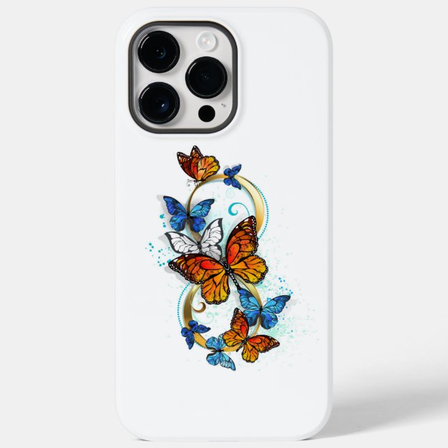 Infinity of Monarch Butterflies Case-Mate iPhone Case (Back)