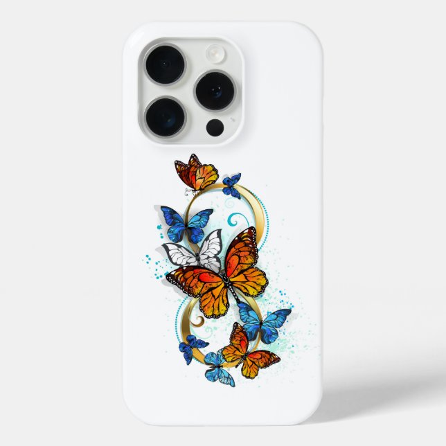 Infinity of Monarch Butterflies Case-Mate iPhone Case (Back)