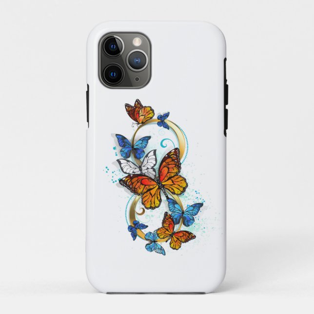 Infinity of Monarch Butterflies Case-Mate iPhone Case (Back)