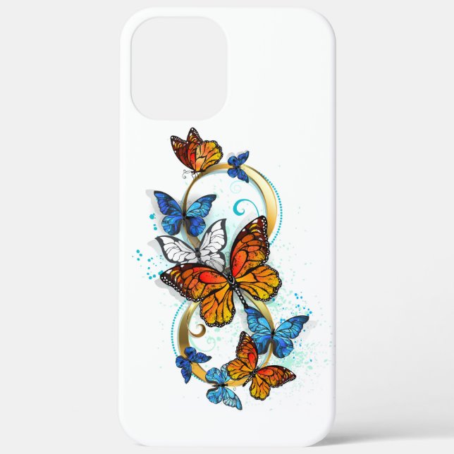 Infinity of Monarch Butterflies Case-Mate iPhone Case (Back)