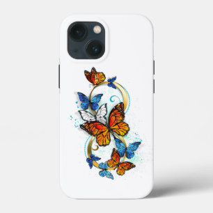 Infinity of Monarch Butterflies iPhone 13 Mini Case