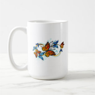 Infinity of Monarch Butterflies Coffee Mug
