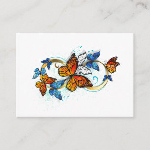 Infinity of Monarch Butterflies Enclosure Card
