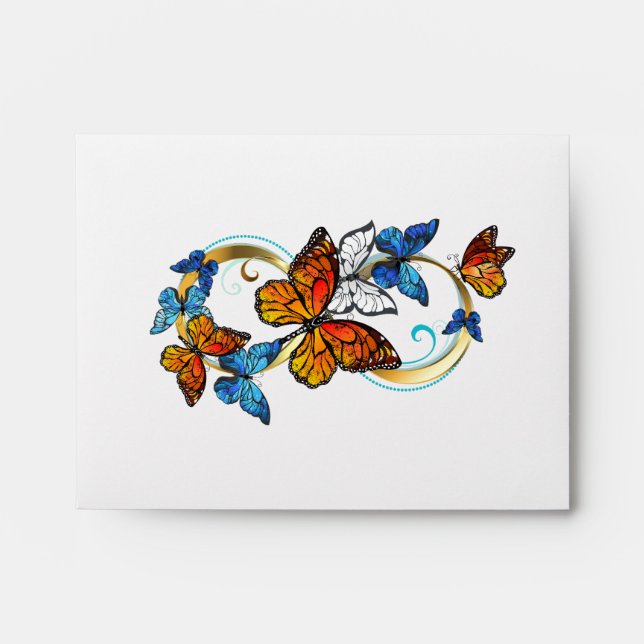 Infinity of Monarch Butterflies Envelope (Front)