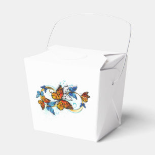 Infinity of Monarch Butterflies Favour Box