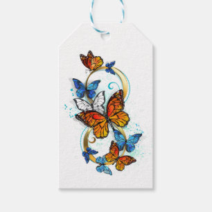 Infinity of Monarch Butterflies Gift Tags