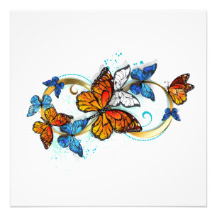 Infinity of Monarch Butterflies Photo Print