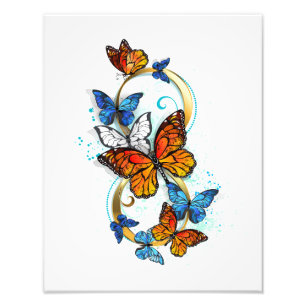Infinity of Monarch Butterflies Photo Print