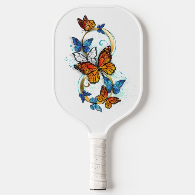 Infinity of Monarch Butterflies Pickleball Paddle (Front)