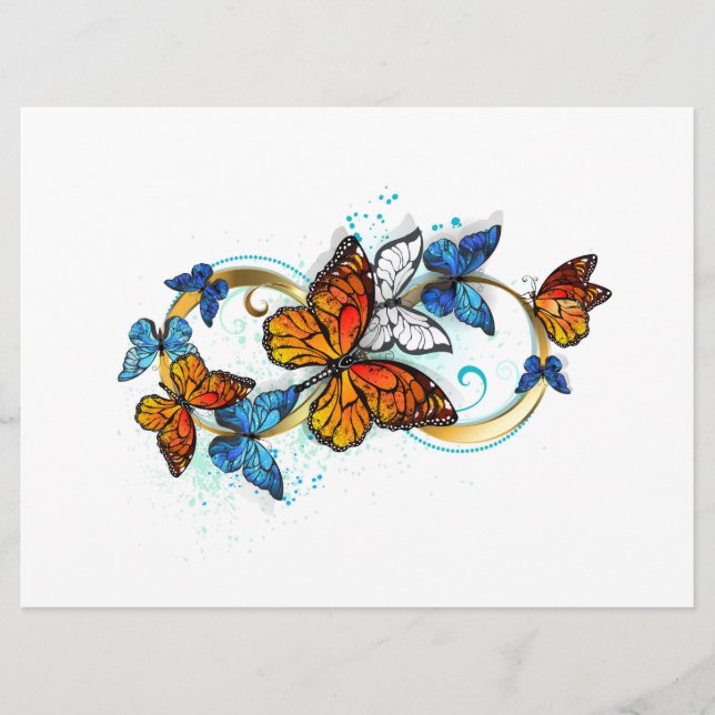 Infinity of Monarch Butterflies Programme (Front)