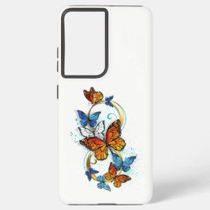 Infinity of Monarch Butterflies Samsung Galaxy Case