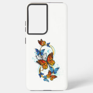 Infinity of Monarch Butterflies Samsung Galaxy Case