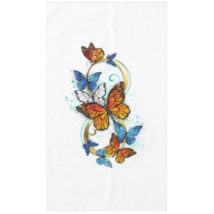 Infinity of Monarch Butterflies Tablecloth