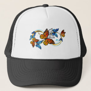 Infinity of Monarch Butterflies Trucker Hat