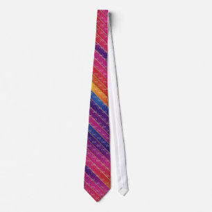 Infinity Pattern Colourful Tie