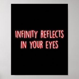 Infinity Reflects In Your Eyes Mindfulness Inner P Poster