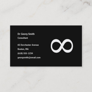 Infinity - Scientist Business Card