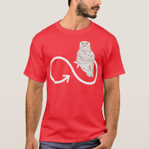 Infinity Sign Owl Lover Forest Animal Owl T-Shirt