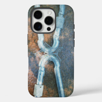 Infinity silver star iPhone 16 pro case