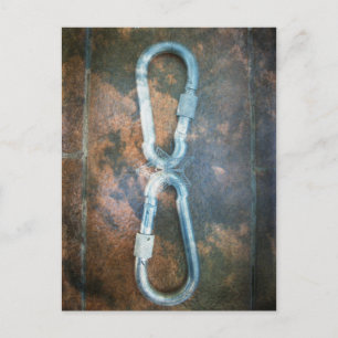 Infinity silver star postcard