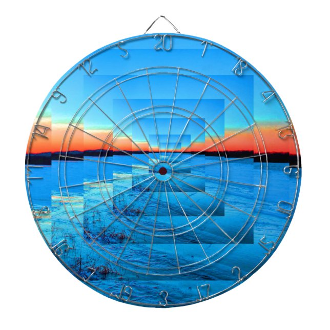 Infinity Snow Dartboard (Front)