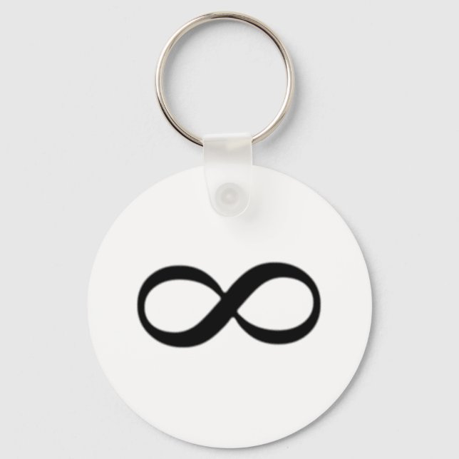 Infinity Symbol Key Ring (Front)