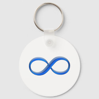 Infinity Symbol Key Ring