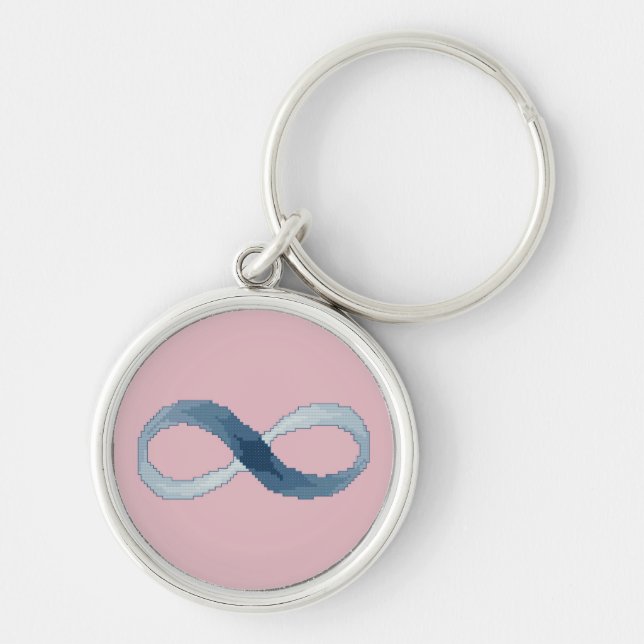 Infinity Symbol Keychain (Front)