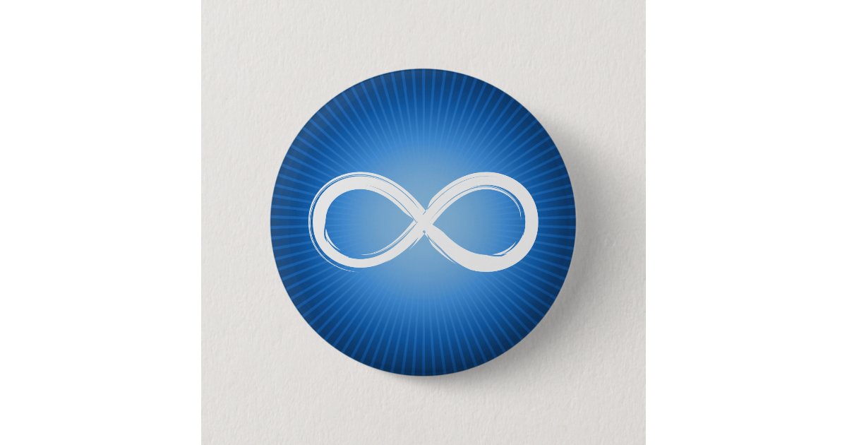 Infinity Symbol | Math button | Zazzle