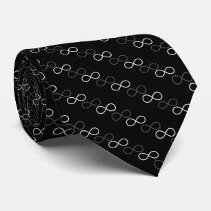 Infinity Symbol Pattern   Geek Gifts Tie