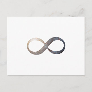 Infinity Symbol Postcard