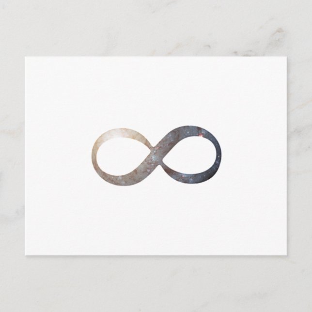 Infinity Symbol Postcard (Front)