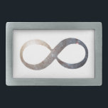 Infinity Symbol Rectangular Belt Buckle<br><div class="desc">Infinity Symbol</div>