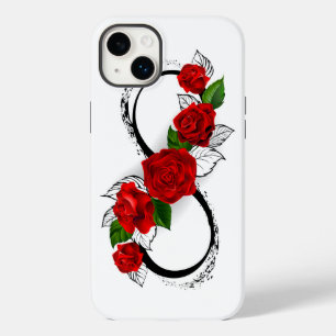 Infinity Symbol with Red Roses Case-Mate iPhone 14 Plus Case