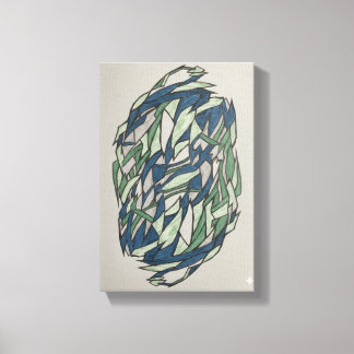 Infinity Web Canvas Print