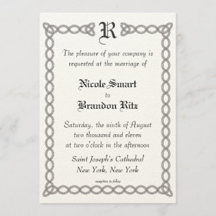Infinity Wedding Invitation