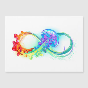 Infinity with Rainbow Jellyfish