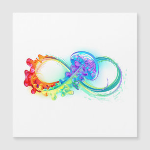 Infinity with Rainbow Jellyfish