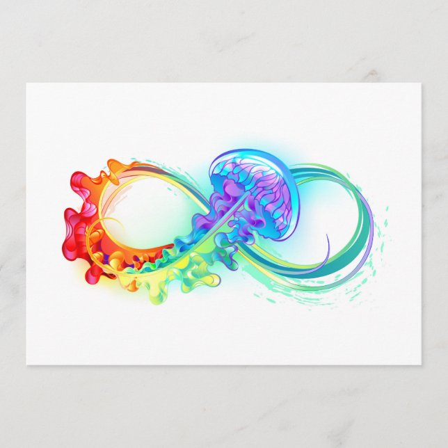 Infinity with Rainbow Jellyfish Programme (Front)