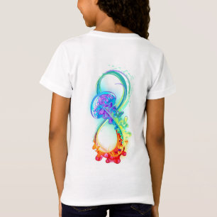 Infinity with Rainbow Jellyfish T-Shirt