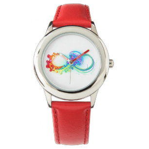 Infinity with Rainbow Jellyfish Watch