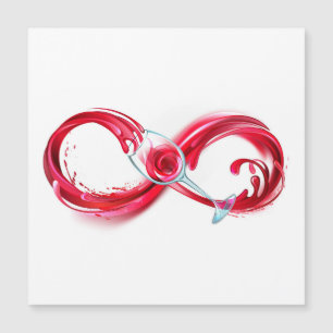 Infinity with Red Wine