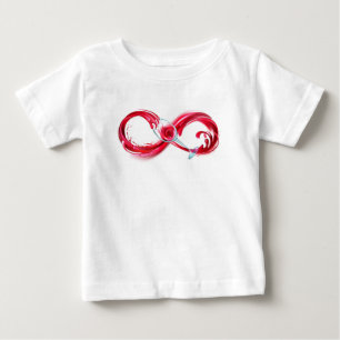 Infinity with Red Wine Baby T-Shirt