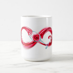 Infinity with Red Wine Coffee Mug