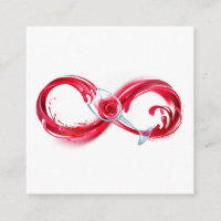 Infinity with Red Wine