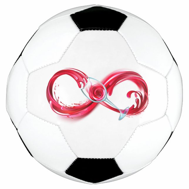 Infinity with Red Wine Football (Front)