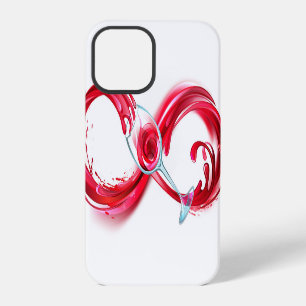 Infinity with Red Wine iPhone 12 Pro Case