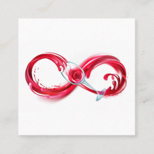 Infinity with Red Wine Loyalty Card