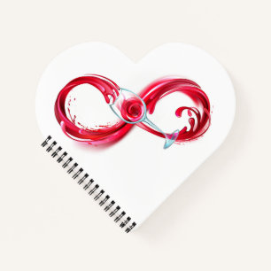 Infinity with Red Wine Notebook