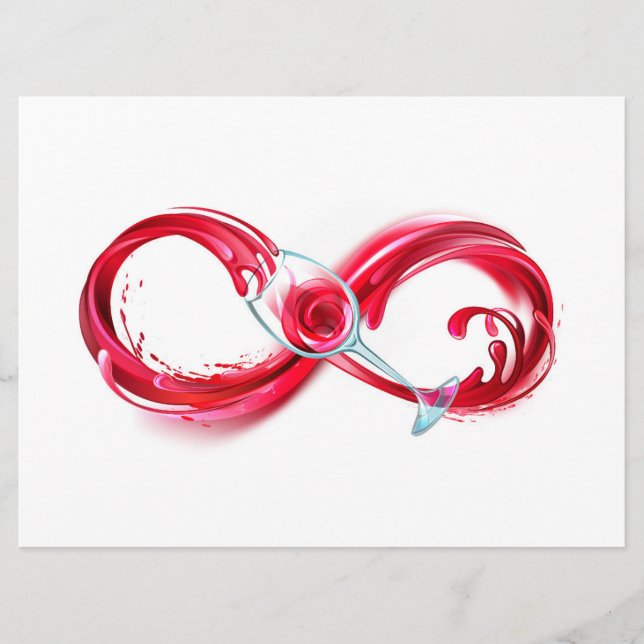 Infinity with Red Wine Programme (Front)